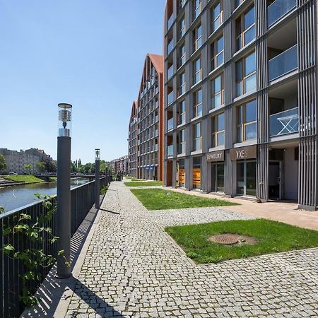 Unique Motlawa Riverbank Apartment Gdańsk Eksteriør billede